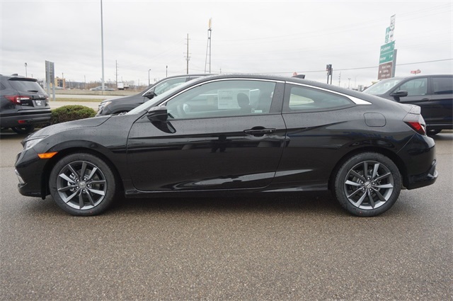 $24,555 2020 Honda Civic EX Crystal Black Pearl 2D Coupe 1.5 in Monroe